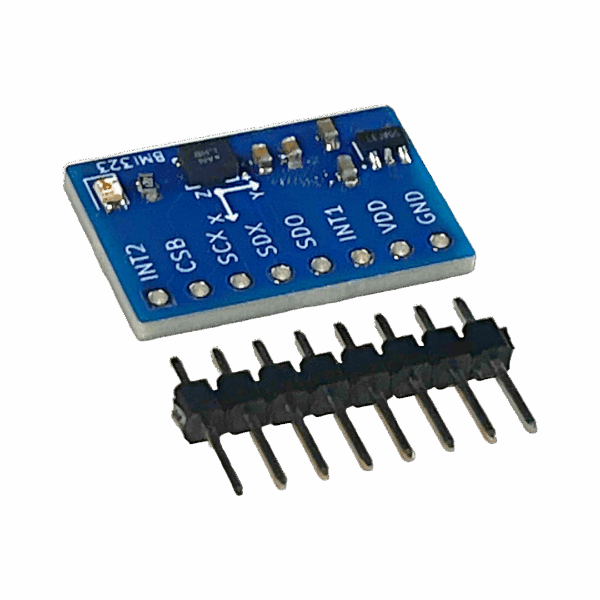 BMI323 6-Axis IMU Breakout Board, High Accuracy 16-bit Accelerometer and Gyroscope, Digital Temperature Sensor, I2C/SPI